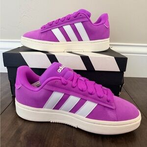 NWT Adidas Grand Court Alpha - Purple